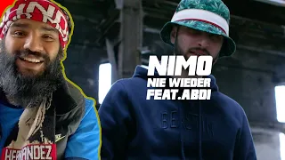 494 🇩🇪 | Nimo - NIE WIEDER feat. Abdi (REACTION) | 🇬🇧 GUY FROM UK REACTS TO GERMAN RAP WLYRICS!