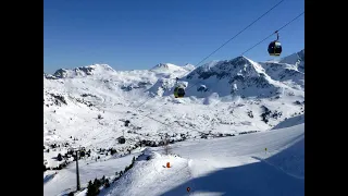 AT - Obertauern - 8-MGD ""Zehnerkarbahn"" POV jízda/ride