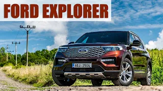 2021 Ford Explorer 3.0 V6 EcoBoost Hybrid: Hodně potentní hybrid (4K 60 FPS POV TEST)