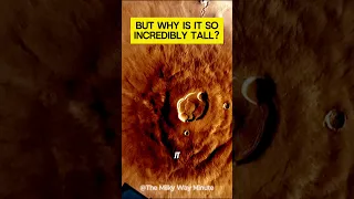 MARS OLYMPUS Mons-WHY Is It so incredibly TALL? #shorts #solarsystem #spaceexploration