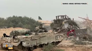 Israel-Hamas War | Exclusive Footage: Israel's Ground Operations in Gaza Strip | News9