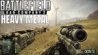 Battlefield: Bad Company 2 Multiplayer Sniping on Heavy Metal