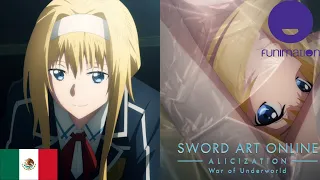 Momentos entre Kirito y Alice | Sword Art Online Alicization | Doblaje latino