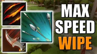 How to kill your Enemy in 1 sec [Max Attack Speed Fury Swipes + Jinada] Dota 2 Ability Draft