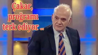 Ahmet Çakar, Ertem Şener tartışması ... Çakar proğramı terkediyor ...