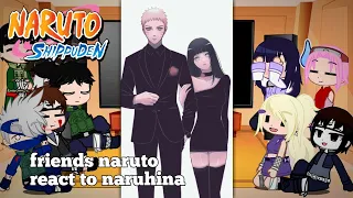 Friends Naruto React To NaruHina // Gacha Club {🇮🇩/🇬🇧}