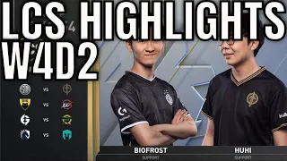 LCS Highlights ALL GAMES Week 4 Day 2 Summer 2020 League Championship Series