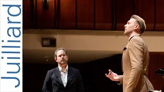 Hubert Zapiór, baritone & Cameron Richardson-Eames, piano | Juilliard Gerald Finley Master Class