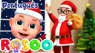 Feliz Natal + Canção De Machucado | Rosoo em Português - Músicas Infantis & Nursery Rhymes