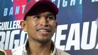 John Riel Casimero Post Fight Interview