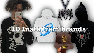 10 INSTAGRAM STREETWEAR BRANDS YOU SHOULD KNOW ABOUT 🤯