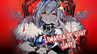 Nightcore - I wanna be your slave // Female cover // Måneskin | lyrics