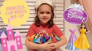 Princess MagiClip Dress Mix-up - Disney MagiClip Dolls