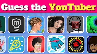 GUESS The Youtuber By The Logo | GUESS THE YOUTUBER QUIZ !! 👀