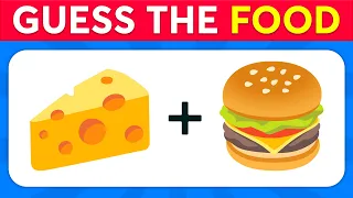 Guess The Food By Emoji | Food And Drink Emoji Quiz 🍔🍹 Quiz Galaxy