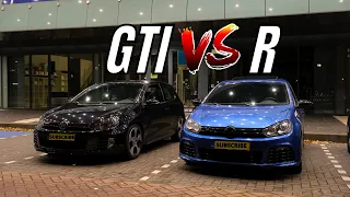 VW GOLF MK6 GTI VS GOLF MK6 R!! 🚀🚀