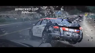 Need for Speed Hot Pursuit 2010: Compilations of cop wrecks, racer takedowns,and more Part #1