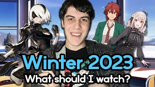 Winter 2023 Anime Season - My Reaction Schedule