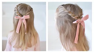 Half Up Rope Braid Crown Style | Q’s Hairdos | Lu’s Hairdos