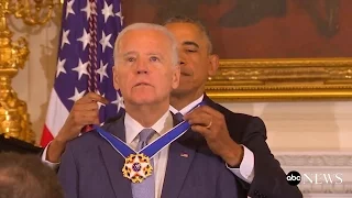 Obama Surprises Biden With Medal of Freedom | ABC News