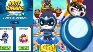 Talking Tom Hero Dash Dark Night Event Moonlight Angela Boss FIGHT GAMEPLAY