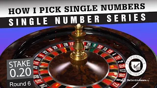 SINGLE NUMBER ROULETTE Series (Round 6) by ROULETTE Profit and Stop