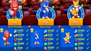 Sonic Dash - All Movie Characters Sonic the Hedgehog Movie 2 All 52 Characters Unlocked Gameplay