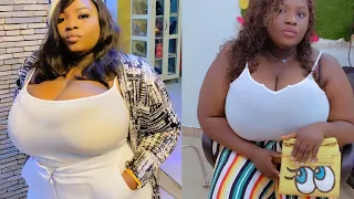 Cutest Biggy from Nigeria🇳🇬- Plus size model Beautiful fashion Outfit, big boobs. Xplore Africa.