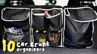 Top 10 Best Car Trunk Organizers in 2021 | Amazon Car Accessories Must Haves 👍👌