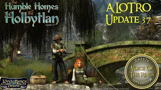 LOTRO Update 37 - New Race River Hobbits - New Housing area - New Crafting Events  | A LOTRO Update.