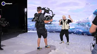 Backstage многокамерной съемки “OnlyOneAntarctica” в Virtual Production