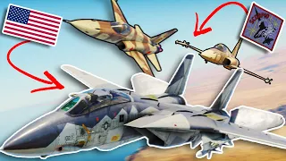 F-14 VS MiG-28 Dogfight | TopGun  War Thunder