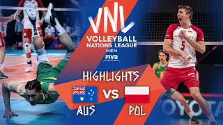 AUS vs. POL - Highlights Week 2 | Men's VNL 2021