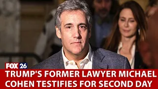 Trump's former lawyer Michael Cohen testifies for second day