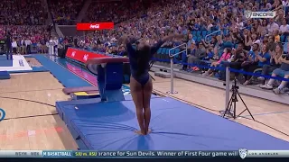 Nia Dennis 2019 Vault vs Utah State 9.850