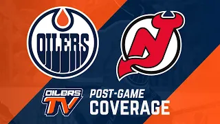 ARCHIVE | Oilers Post-Game Interviews at Devils