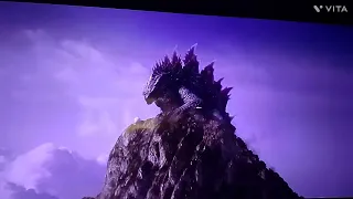 Godzilla making Kong and Superman jealous💀(full scene)
