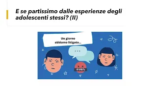 1. Le relazioni affettive tra adolescenti: come parlarne con il proprio figlio? PRIMA PARTE