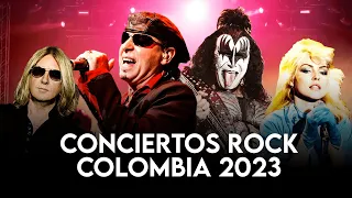 Los conciertos ROCK en Colombia más importantes del primer semestre