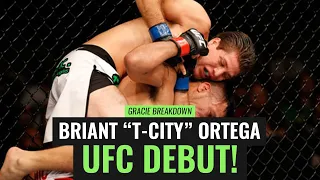 Brian "T-City" Ortega UFC Debut! (Gracie Breakdown)