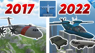 Evolution Of Turboprop Flight Simulator [2017-2022] | 20.000 Subscribers Special