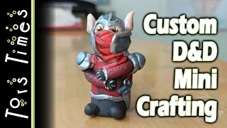 Sculpting a D&D Mini from Polymer Clay