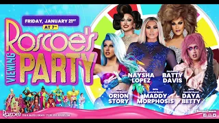 Daya Betty, Orion & Maddy: Roscoe's RPDR Season 14 Viewing Party with Batty Davis & Naysha Lopez