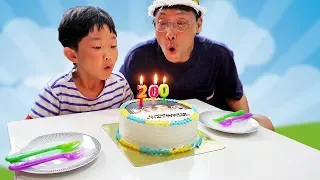 예준이의 생일 케이크 만들기 요리놀이 Happy Birthday Cake Cooking Toy