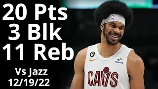 Jarrett Allen 20 Pts 11 Reb 3 Blk vs Jazz Highlights