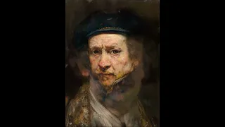 Rembrandt Paints Himself: Timelapse