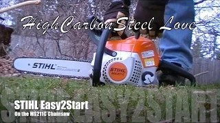 STIHL Easy2Start On the Outstanding MS211C-BE Chainsaw