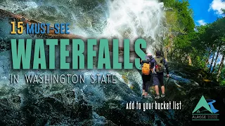 15 Must-See Waterfalls In Washington State | Add To Your Bucket List | Chasing Beautiful Waterfalls