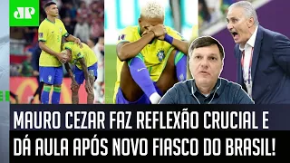 "QUANDO SERÁ que o futebol brasileiro vai APRENDER A LIÇÃO de que..." Mauro Cezar DÁ AULA após QUEDA