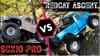 REDCAT ASCENT VS SCX10 PRO: Line by Line Shootout!